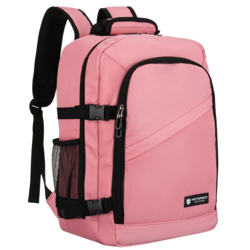 Peterson többfunkciós tágas utazó hátizsák rózsaszín