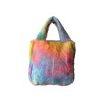 Szőrmés kislány táska