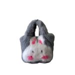 Szőrmés kislány táska