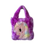 Szőrmés kislány táska