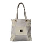 Bézs nagyméretű kombinálható táska