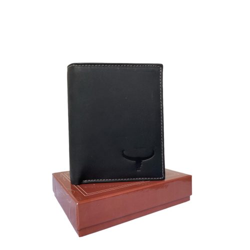 Fekete férfi bőr pénztárca