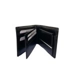 Fekete férfi bőr pénztárca