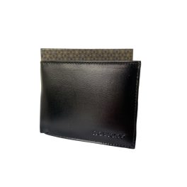 Fekete férfi bőr pénztárca