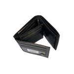 Fekete férfi bőr pénztárca