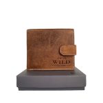 Barna férfi bőr pénztárca