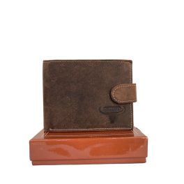 Barna férfi bőr pénztárca