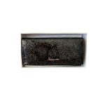 Fekete bőr pénztárca