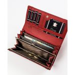 Női bőr pénztárca LORENTI 72401-SHW-2840 piros