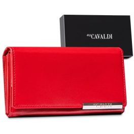 Bőr pénztárca RFID 4U CAVALDI RD-08-GCL-4