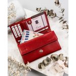 Bőr pénztárca RFID 4U CAVALDI RD-08-GCL-4