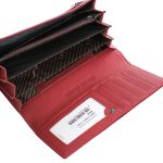 Cavaldi H27-1-SBF piros női bőr pénztárca