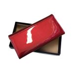 Női arany valódi lakk bőr pénztárca Cavaldi 6079