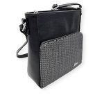 Karen fekete rostbőr táska