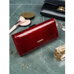 Lorenti 72031-RS piros bőr pénztárca