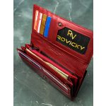 Lorenti 72031-RS piros bőr pénztárca