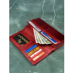 Lorenti 72031-RS piros bőr pénztárca