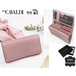 CAVALDI RFID bőr pénztárca RD-08-GCL