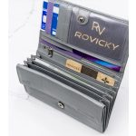Női bőr pénztárca RD-08-GCL szürke